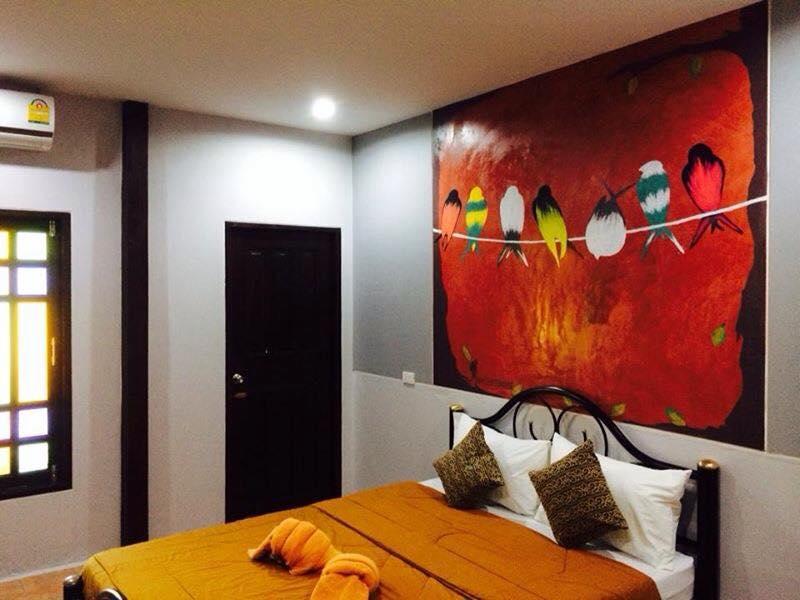 K Guesthouse Krabi By Eksteriør billede
