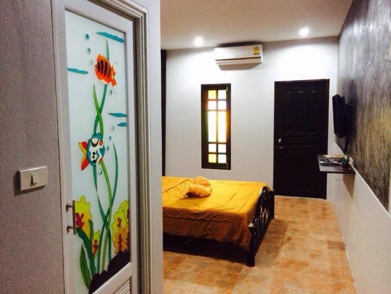 K Guesthouse Krabi By Eksteriør billede