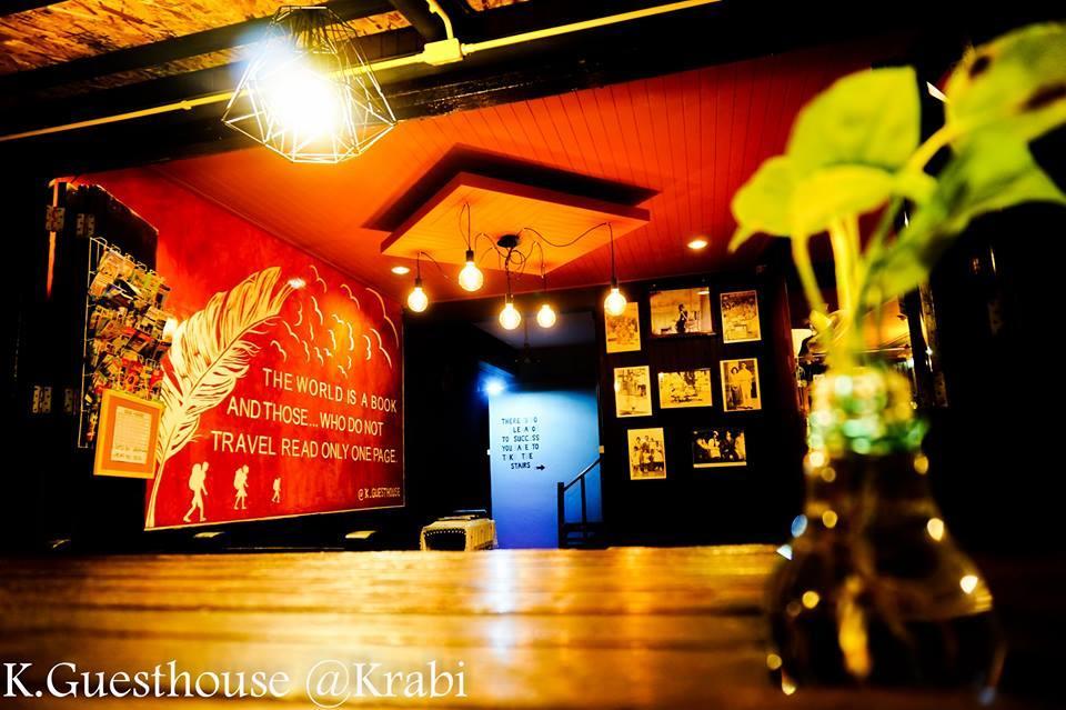 K Guesthouse Krabi By Eksteriør billede